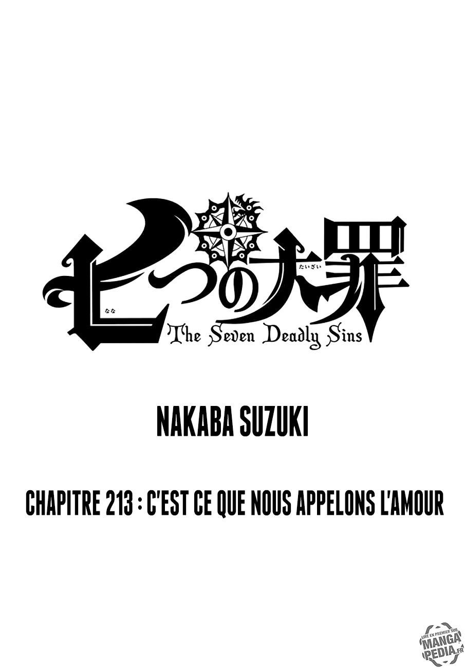 Nanatsu No Taizai: Chapter 215 - Page 1